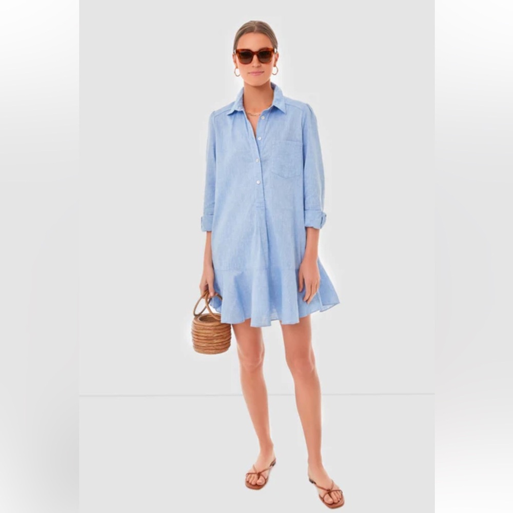 Chambray Callahan Shirt Dress - Only worn once!